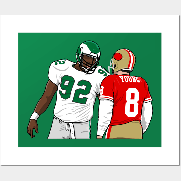 reggie w and steve Wall Art by rsclvisual